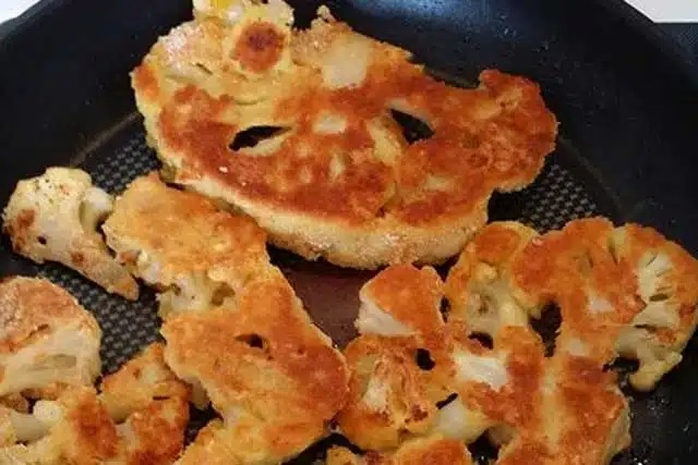 Rețetă de șnițel din conopidă