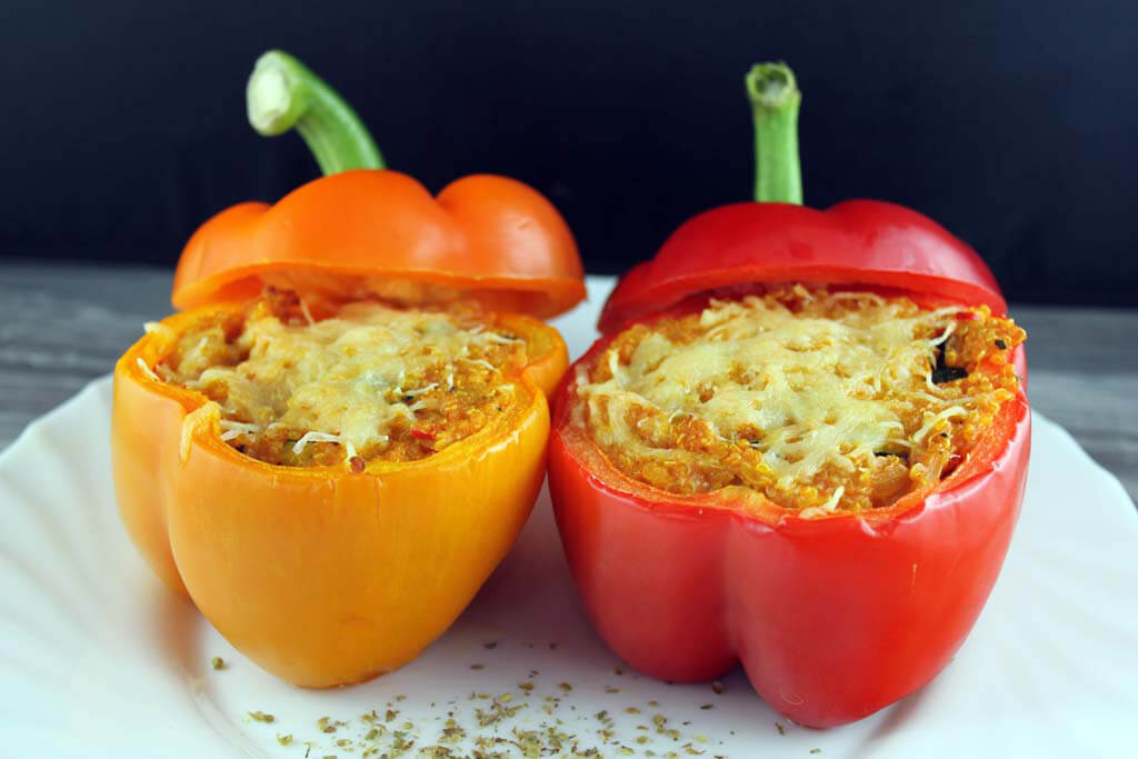 Ardei umplu, vegetarian