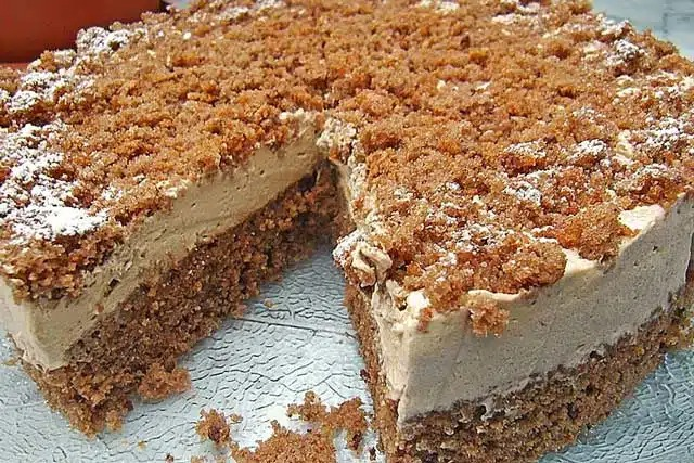 Cel mai bun rețetă de prăjitură cu firimituri de cappuccino