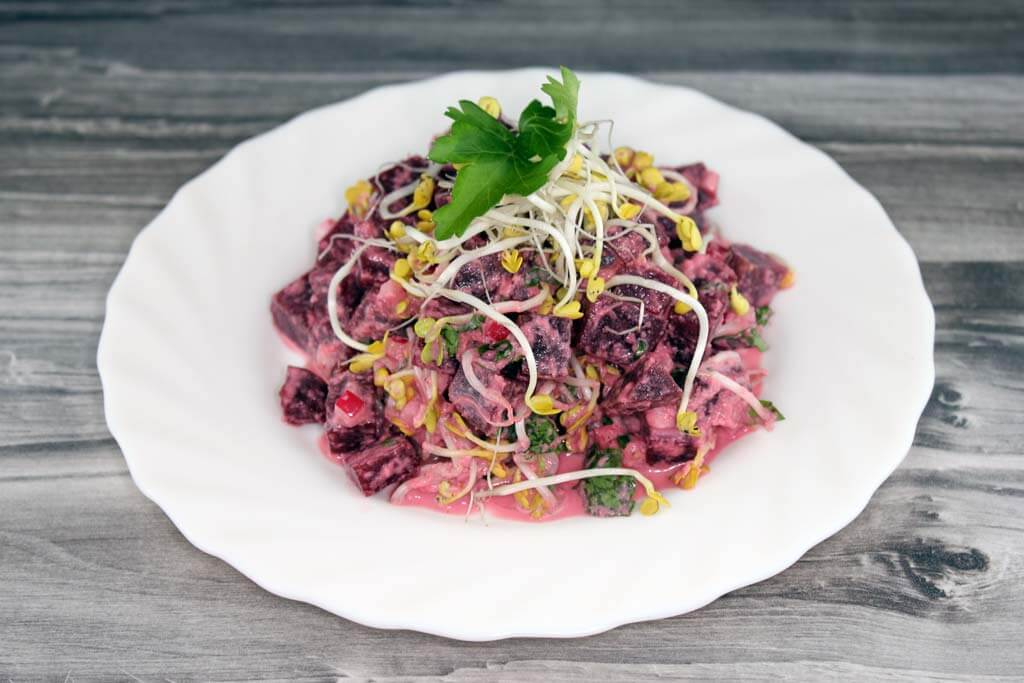 Salată de sfeclă roșie