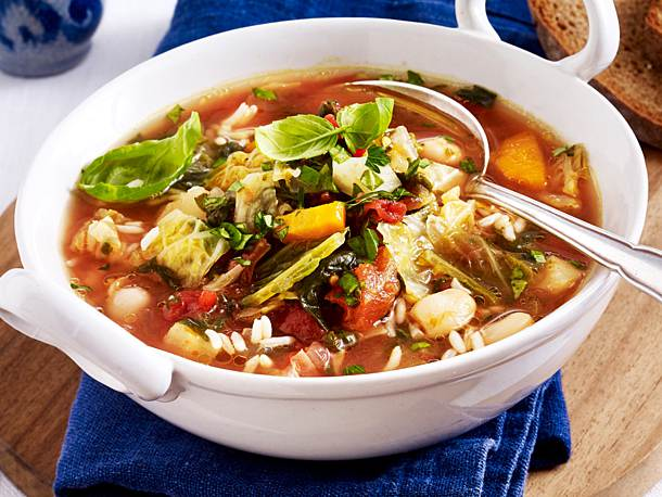 Wirsing-Minestrone cu orez