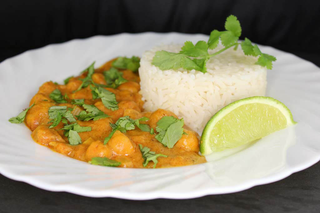 Curry de năut (vegetarian)