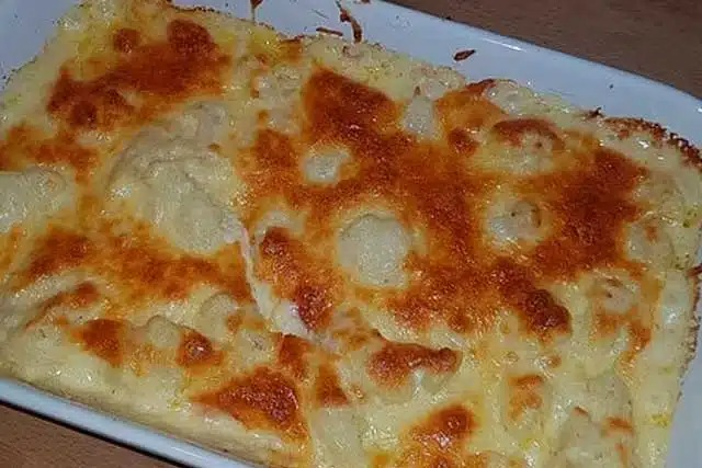 Rețetă simplă de budincă de conopidă