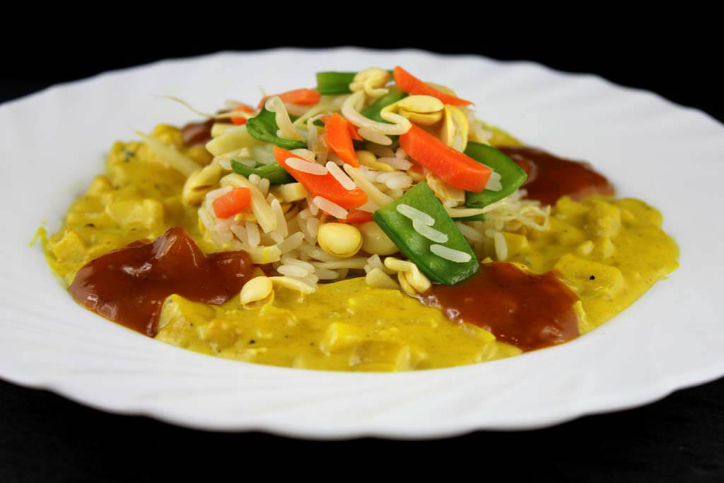 Legume curry vegetariene