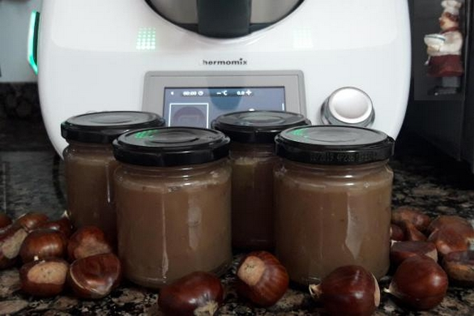 Cremă de castane cu Thermomix