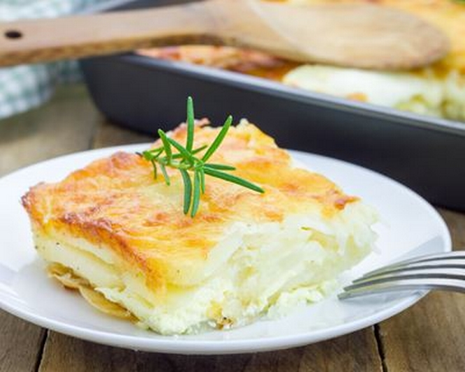 Dauphinois WW ușor gratinat