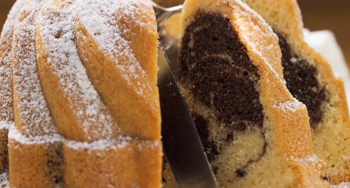 Prăjitură marmorată delicioasă cu Nutella
