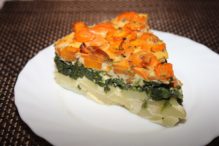 Tort stratificat de legume