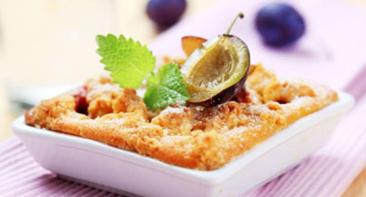 Crumble de prunețe