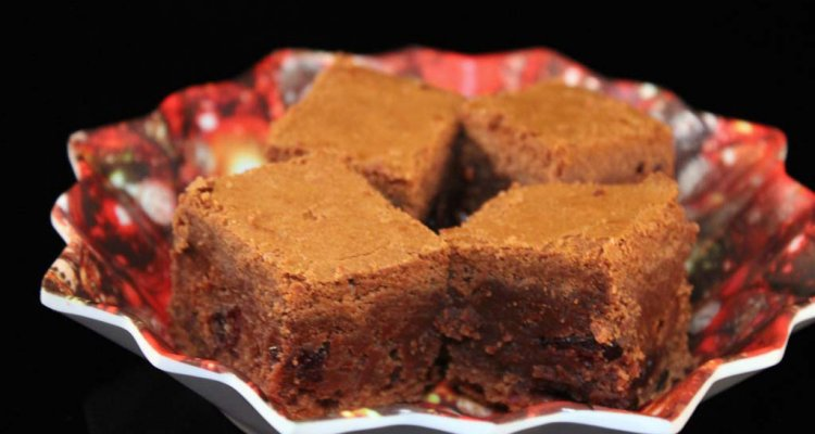 Brownies cu merișoare