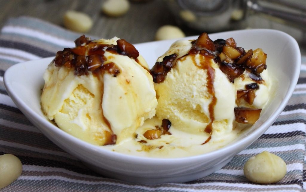 Înghețată de vanilie cu mascarpone făcută la Thermomix