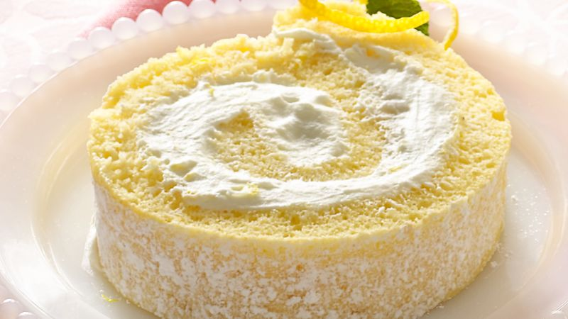 Ruladă de biscuiți cu lămâie