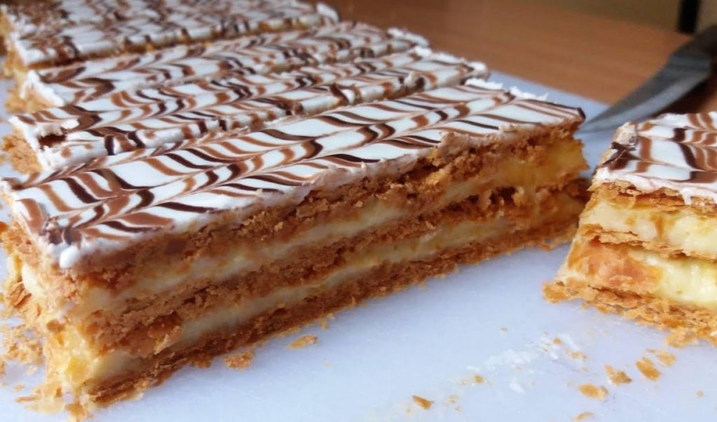 Millefeuille de casă cu Thermomix
