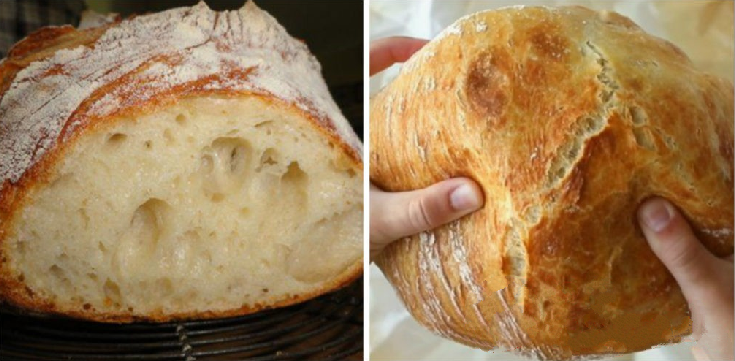 Pâine (moale și crocantă)