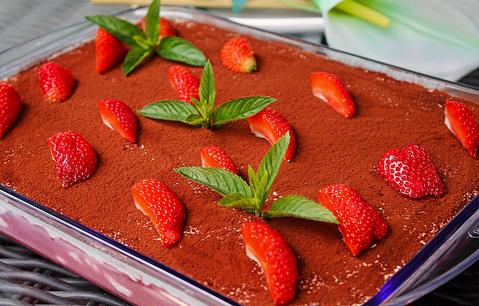 Făină de căpșuni – Tiramisu