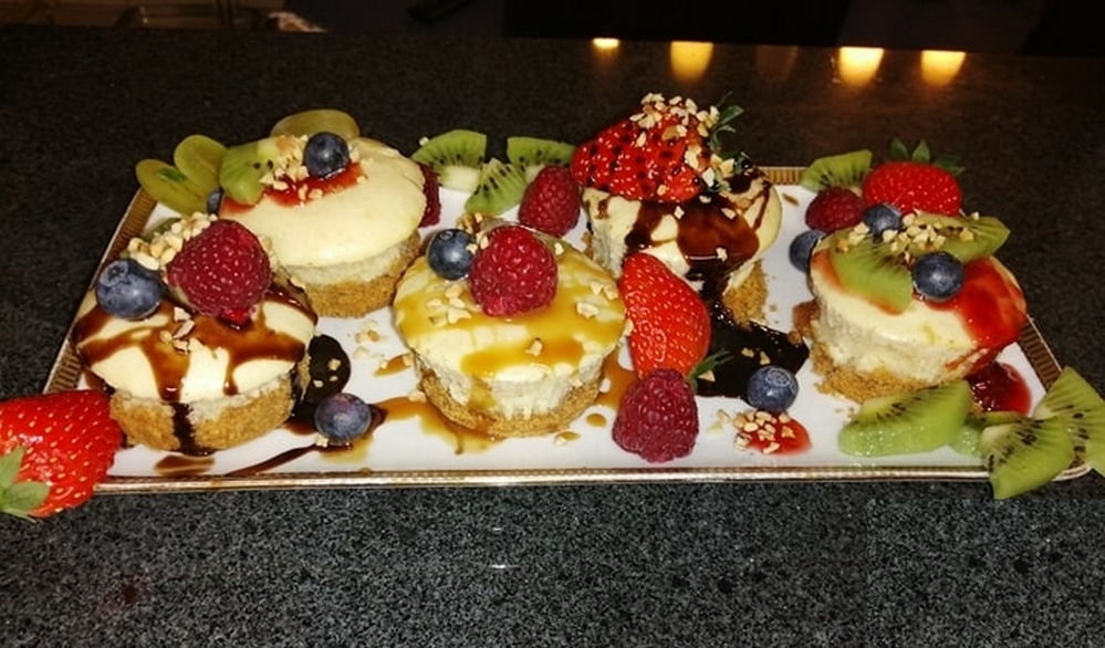 Rețetă pentru mini-cheesecake-uri
