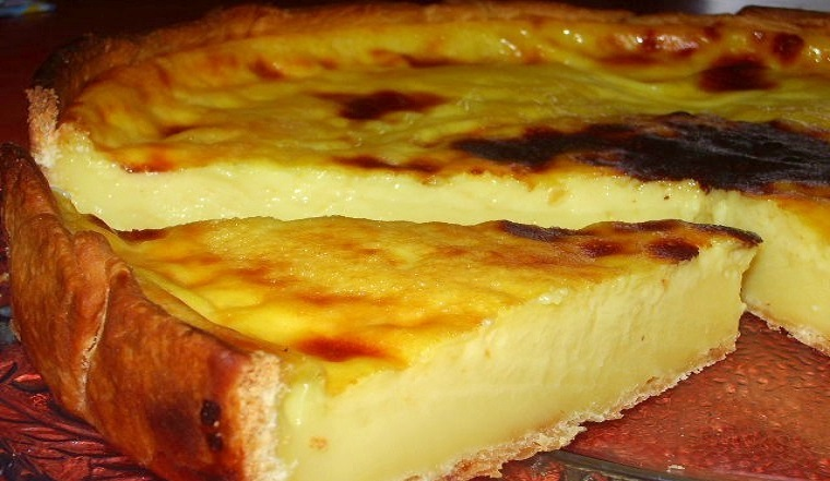Tarta cu flan a bunicii mele
