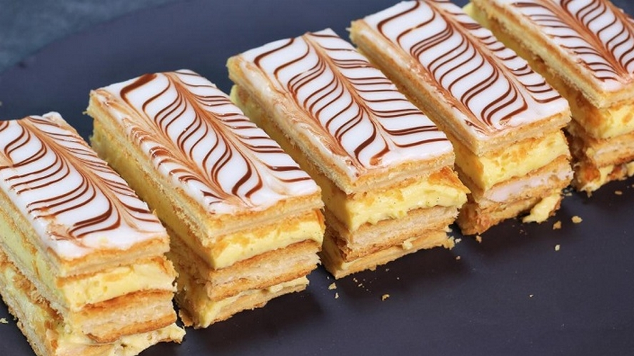 Rețeta faimoasă a Mille-Feuille-ului