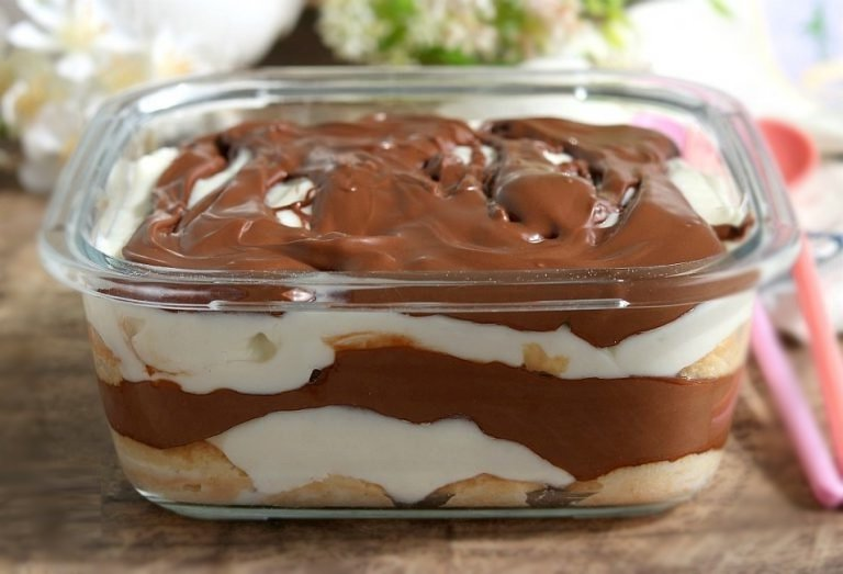 Tiramisu cu Nutella și Mascarpone gata în 5 minute
