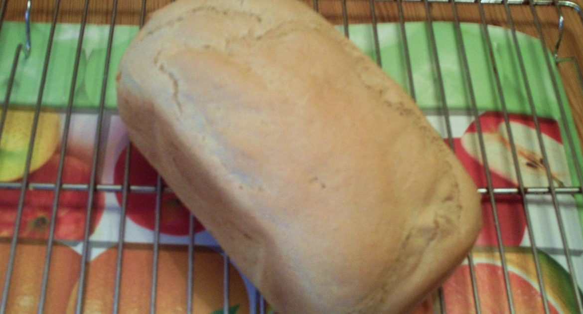 Pâine rapidă de alac din mașina de făcut pâine