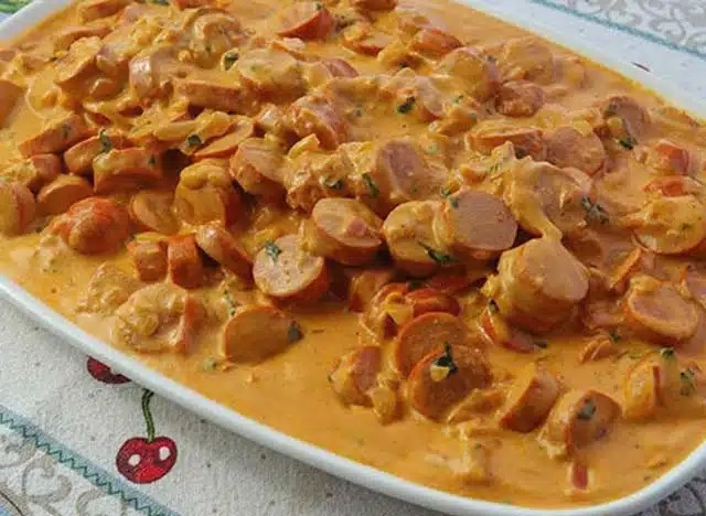 Rețetă de fâșii de cârnat Bratwurst