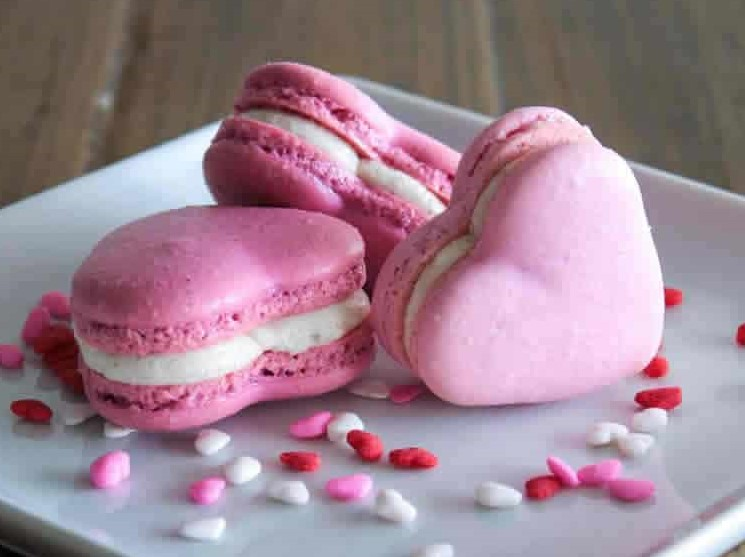 Rețetă pentru macarons inimă