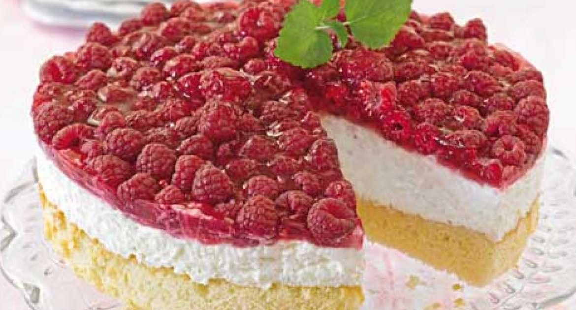 TORT DE ZMEURĂ ȘI COACĂZĂ ROȘIE