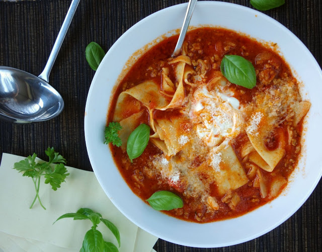 Ciorbă de lasagna