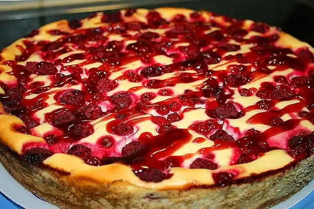 Beeren-Cheesecake: Rețetă de prăjitură cu brânză