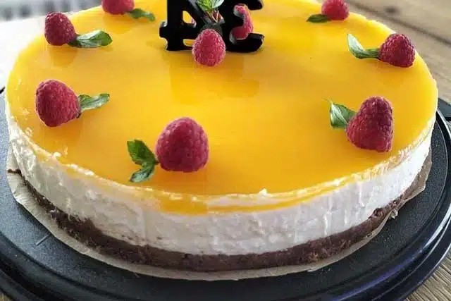 Rețetă de cheesecake cu mango